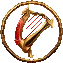 Runedil's Goldentune Harp - MU Online Season 21 item drop